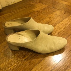 Everlane Day Heel Mule in Cream